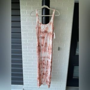 Billabong dress L/12 NWT tie dye
